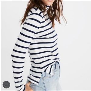 ⛔️sold!⛔️ Madewell striped turtleneck